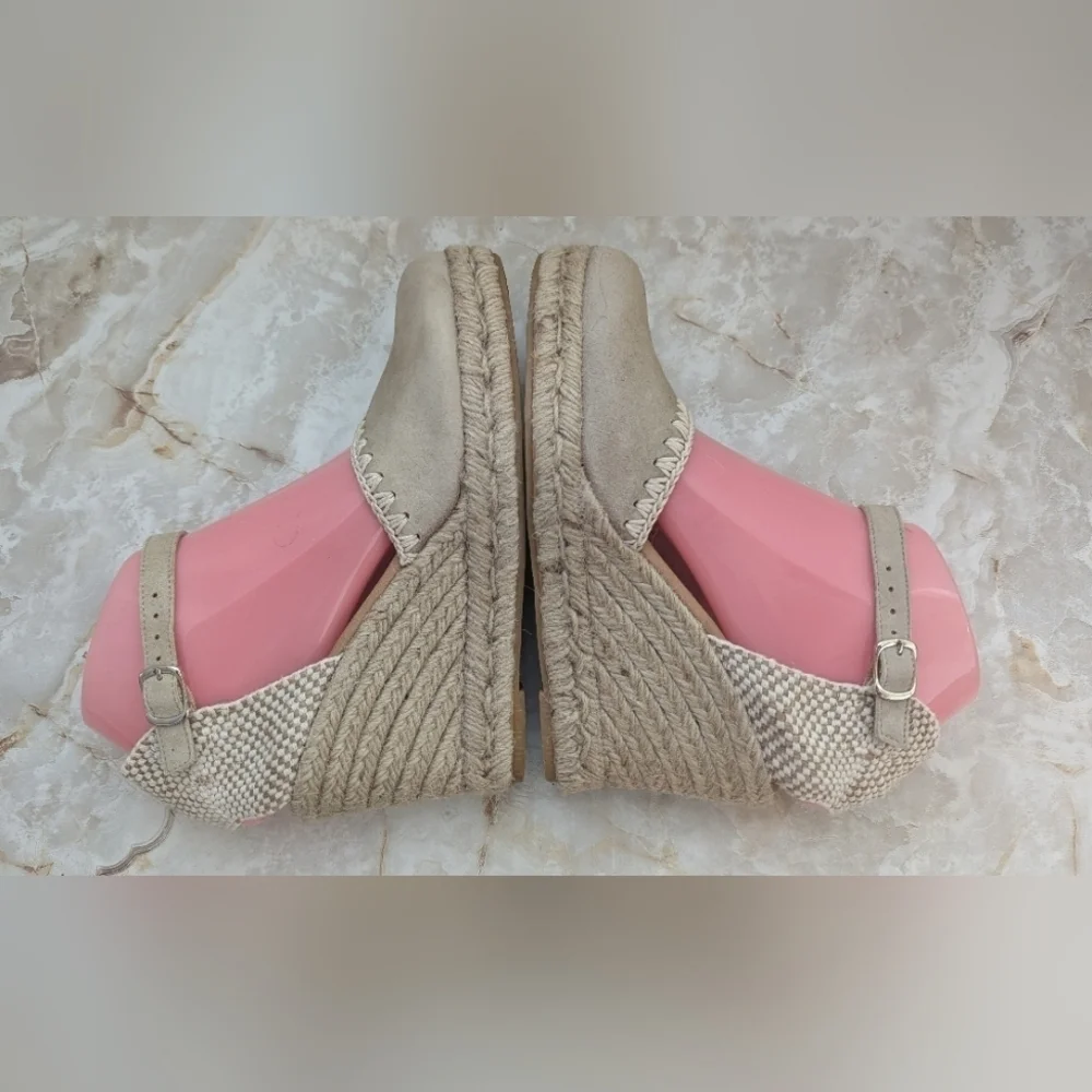 Paseart Espadrilles Wedges Made In Spain  Size 38